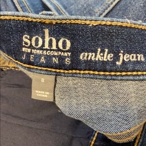 Soho ankle jeans
